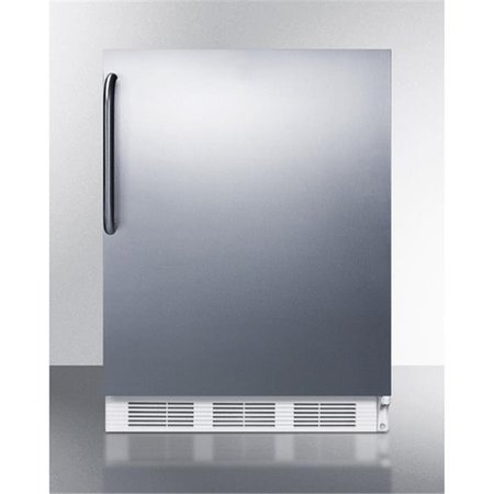 SUMMIT APPLIANCE Summit Appliance FF7WSSTB 33.25 x 23.63 x 23.5 in. Freestanding All-Refrigerator; White Cabinet FF7WSSTB